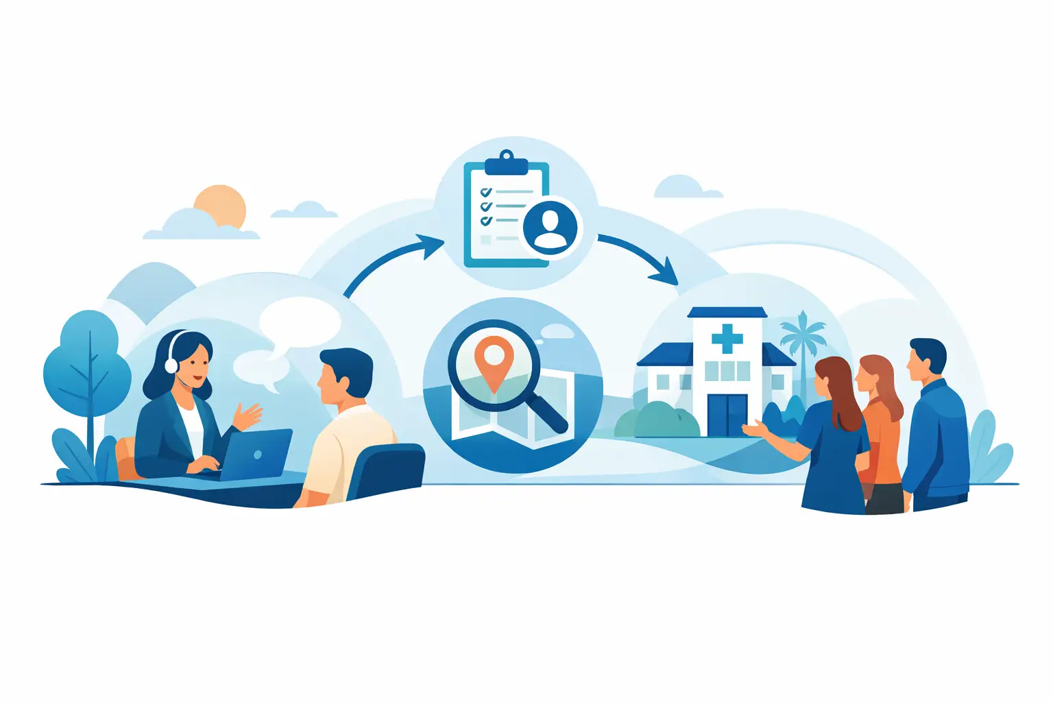 How a Rehab Referral Service Works