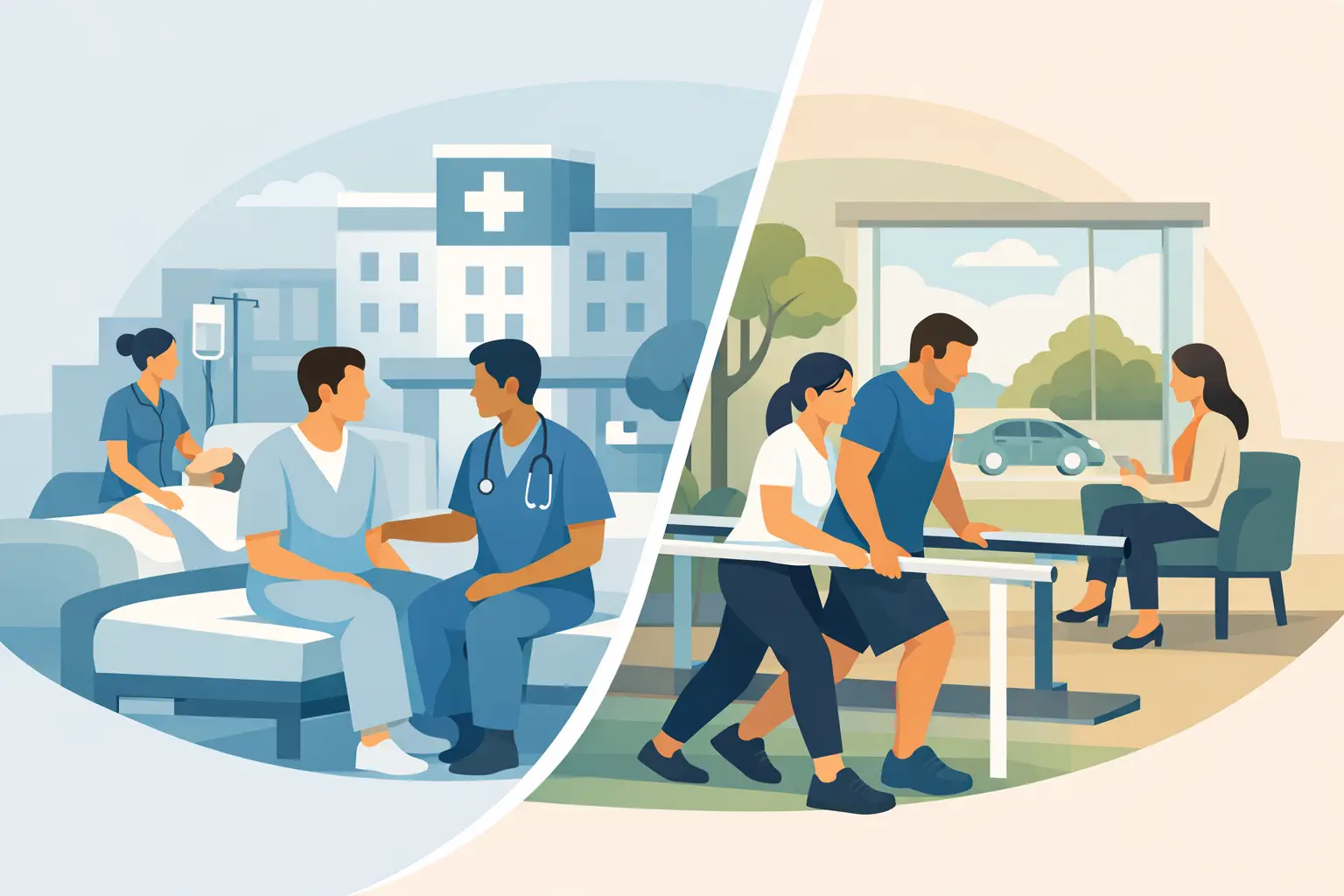 Inpatient vs Outpatient Rehab